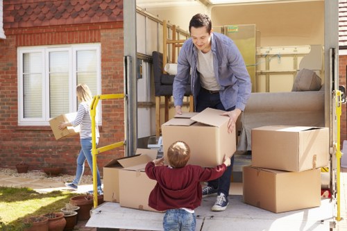 Secure storage facilities provided by man with van services