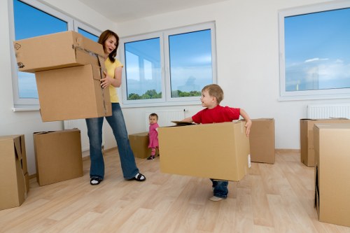 Professional storage services benefits during a move