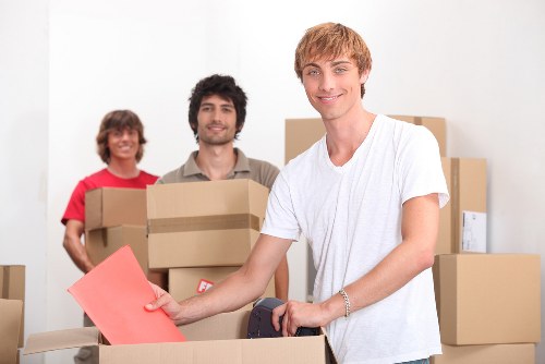 Secure packing and transportation of office equipment in Battersea
